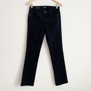 LOFT Modern Straight Denim Jeans, Size 26 (2) – Black
